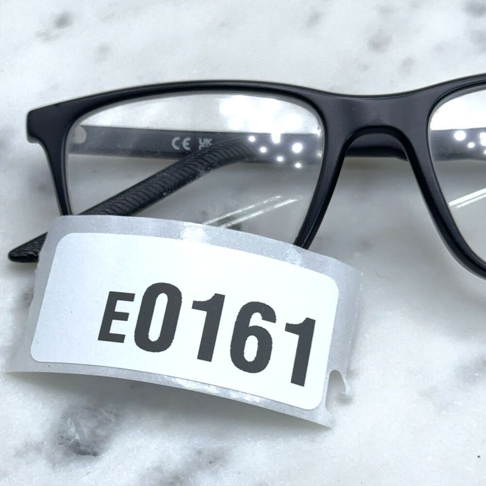 Nike 5543 001 Matte Black Square Full Rim Eyeglasses Frames Only 49-17-135 - Picture 8 of 8